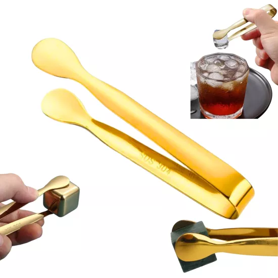 Mini Gold 11 cm Buz ve Şeker Maşası