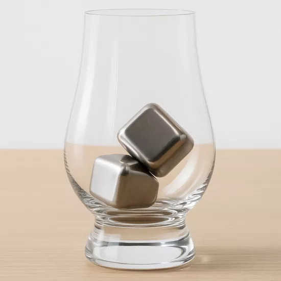 Lotus Glass Seti, Çelik Buz Küpleri, Hediye Seti