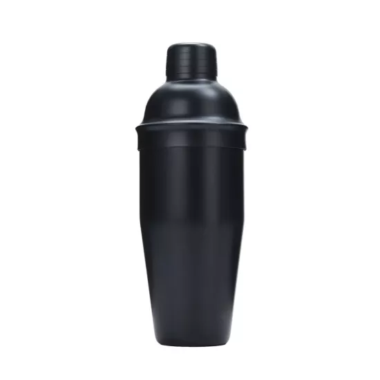 Siyah Çelik 700 ml Kokteyl Shaker Karıştırıcı